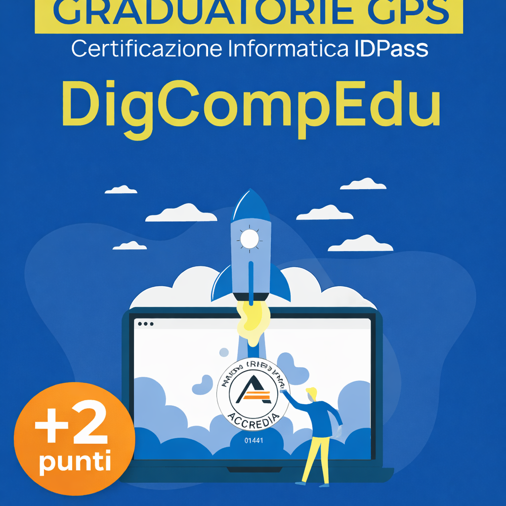Certificazione DigCompEdu IDPass Accredia